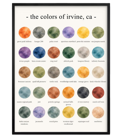 The Colors of Irvine, CA