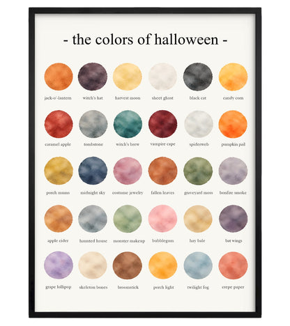 The Colors of Halloween