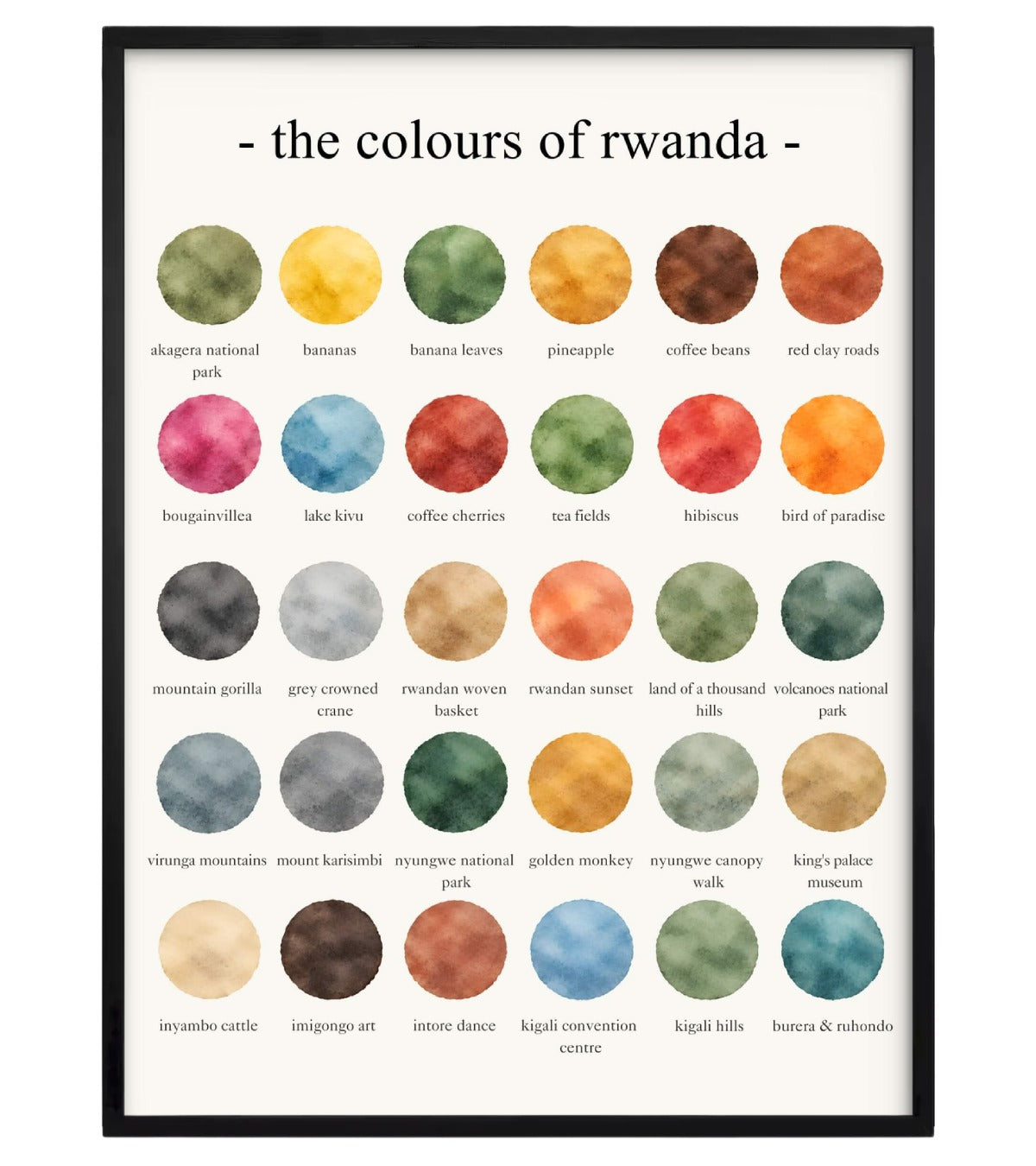 The Colours of Rwanda