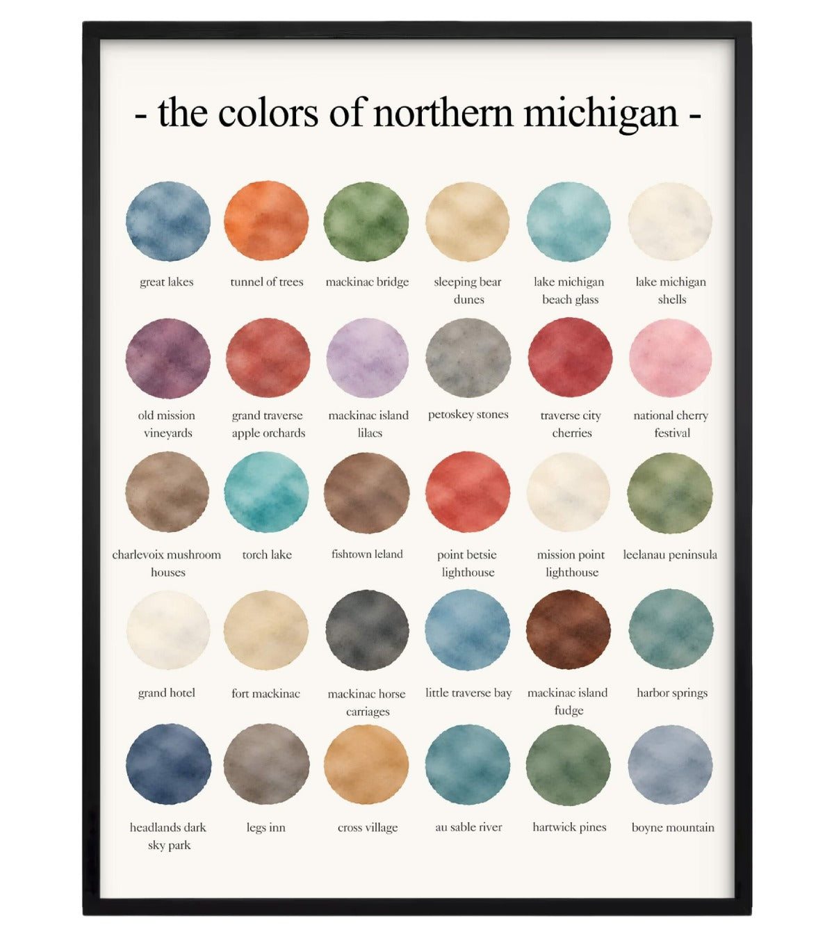 The Colors of Northern Michigan
