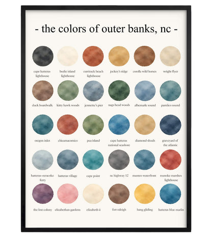 The Colors of Outer Banks, NC