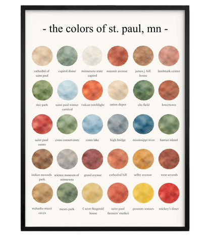 The Colors of St. Paul, MN