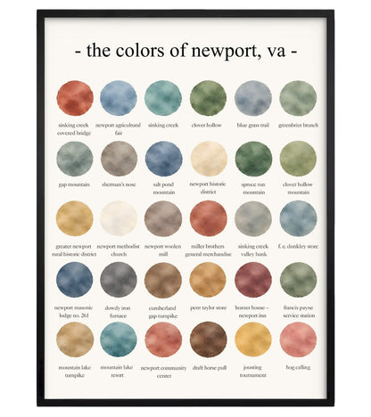 The Colors of Newport, VA