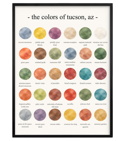 The Colors of Tucson, AZ