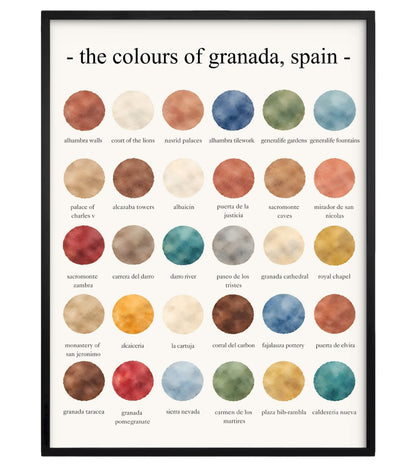 The Colours of Granada, Spain