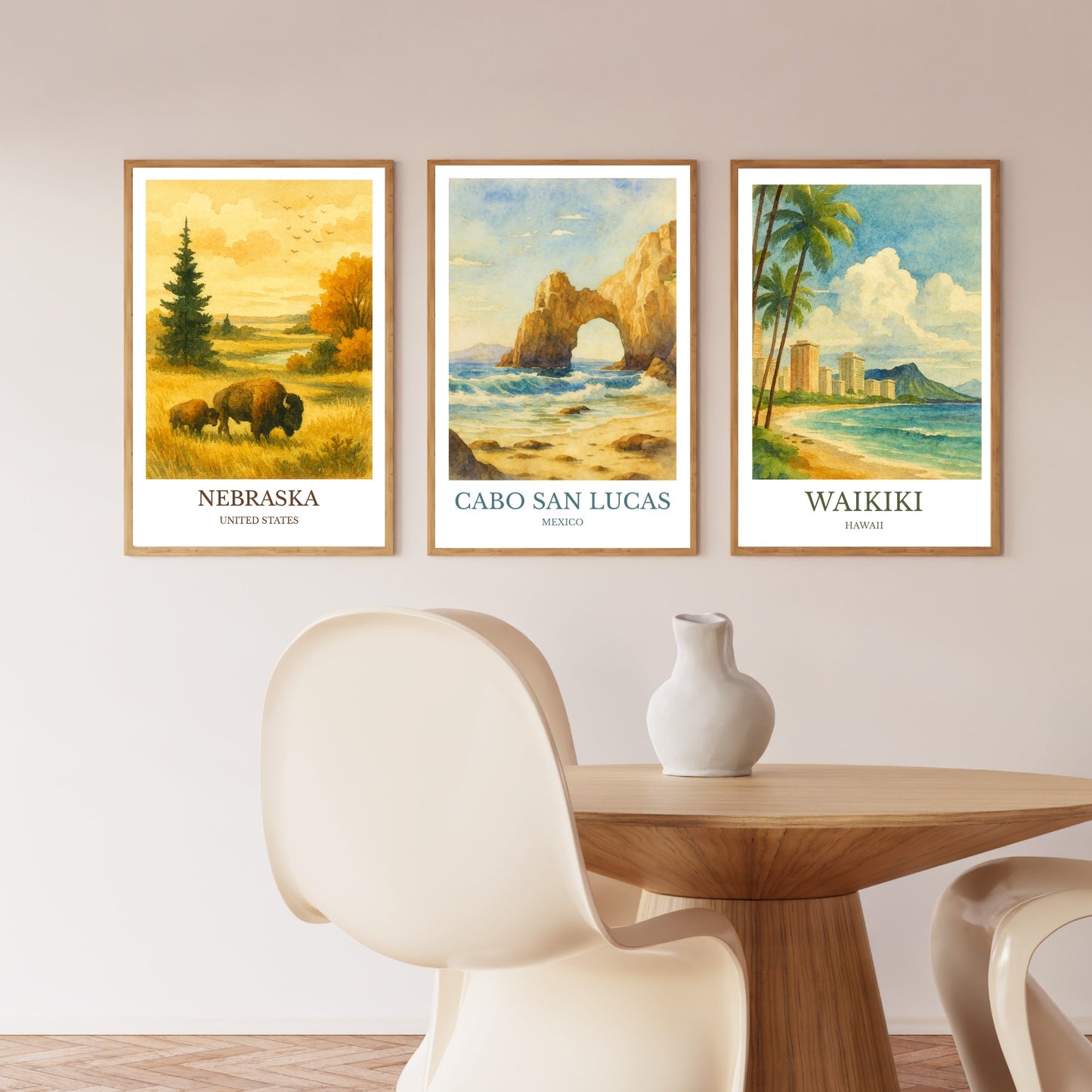 Cabo San Lucas, Watercolor design poster, Mexico Print, Cabo San Lucas Wall Art