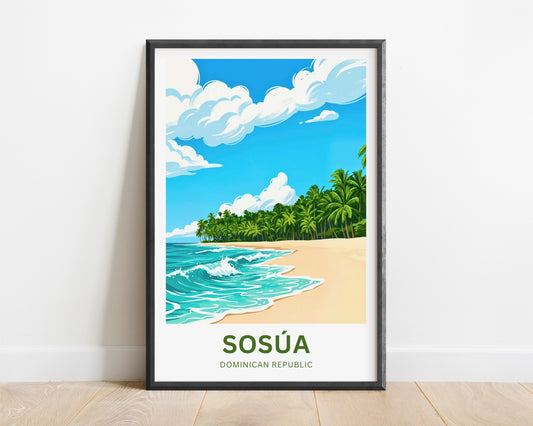 Sosúa Travel Poster