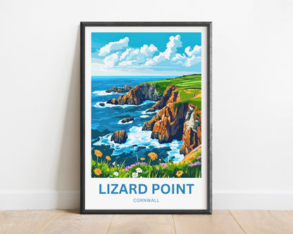 Lizard Point Travel Poster - Retreat