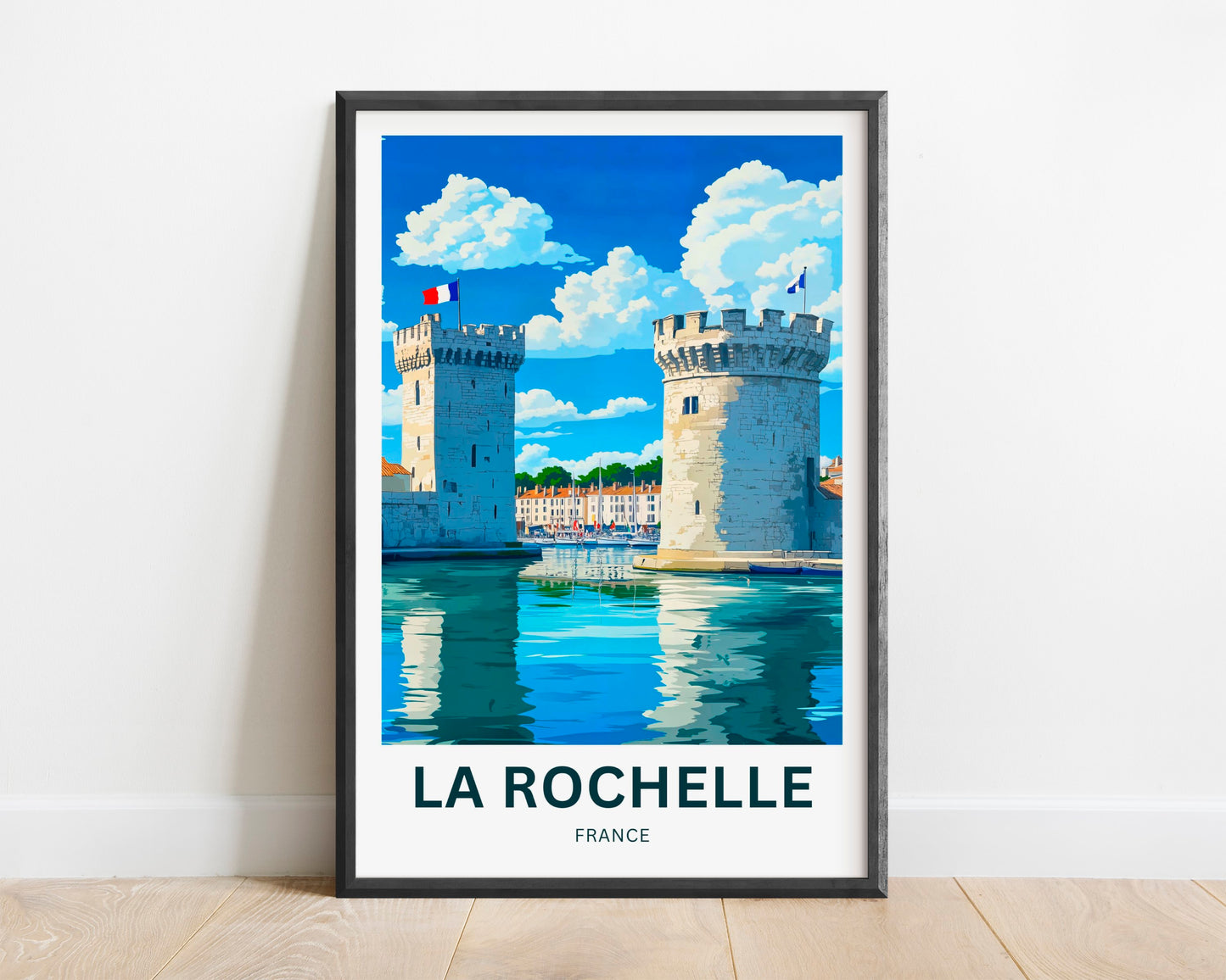 La Rochelle Travel Poster