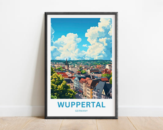 Wuppertal Travel Poster- Germany’s Hidden Gem