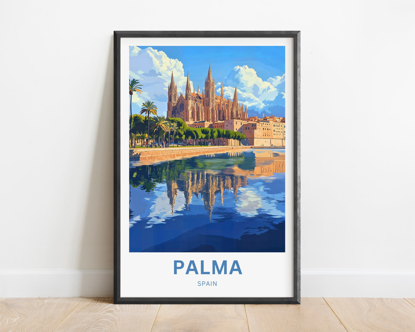 Palma Travel Poster - Palma de Mallorca