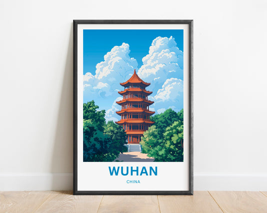 Wuhan Travel Poster