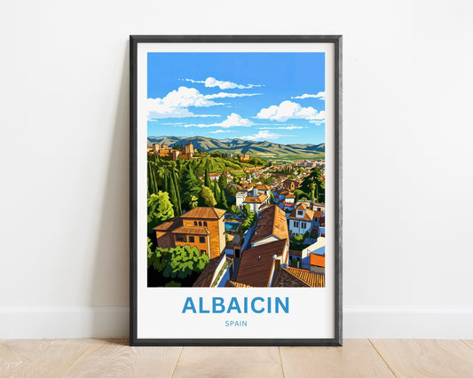 Albaicín Travel Poster - Timeless Views