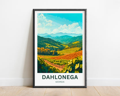 Dahlonega Travel Poster