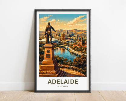 Adelaide Travel Print - Heart of South Australia