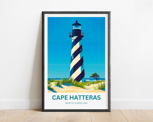 Cape Hatteras Travel Poster