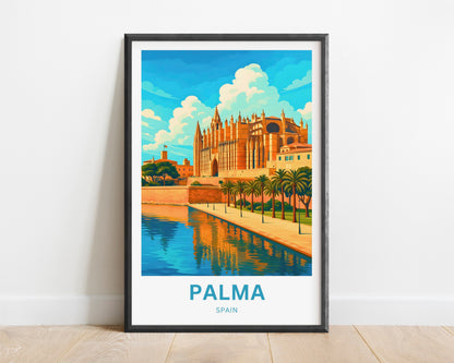 Palma Travel Poster - Sun-Kissed Palma