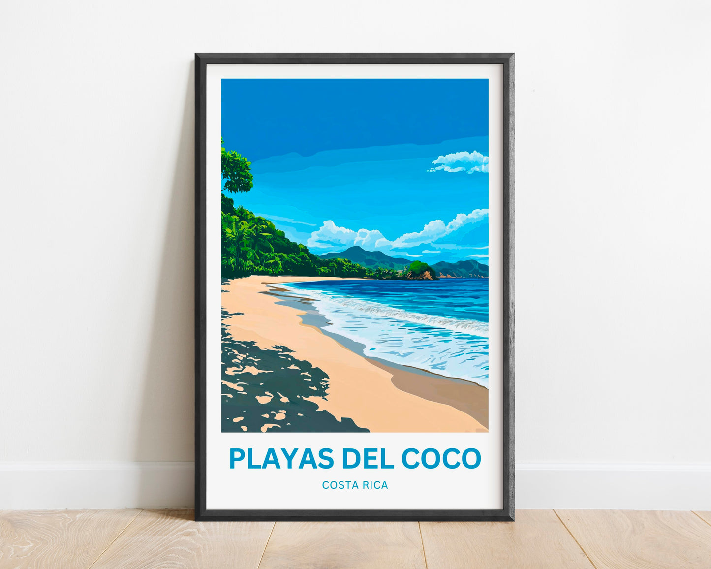 Playas del Coco Travel Poster  - Costa Rica