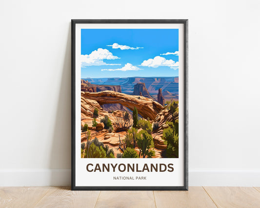 Canyonlands National Park Travel Poster - Utah