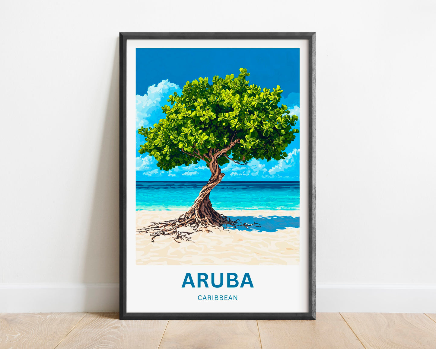 Aruba Travel Poster