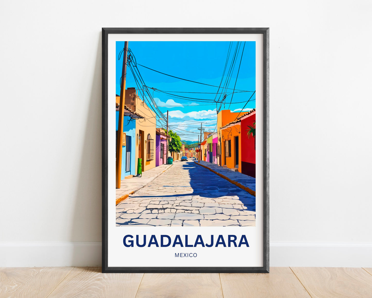 Guadalajara Travel Poster - Mexico