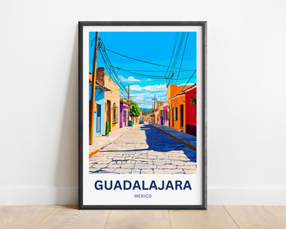 Guadalajara Travel Poster - Mexico