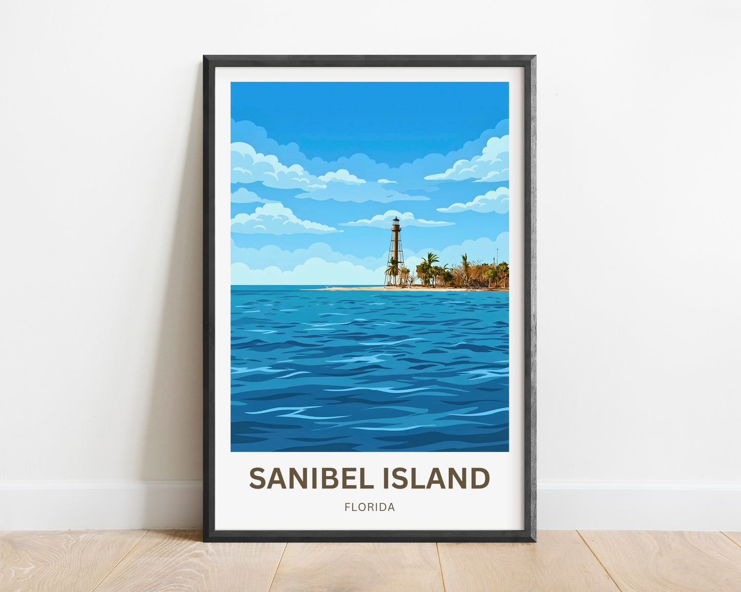 Sanibel Island, Florida Travel Poster