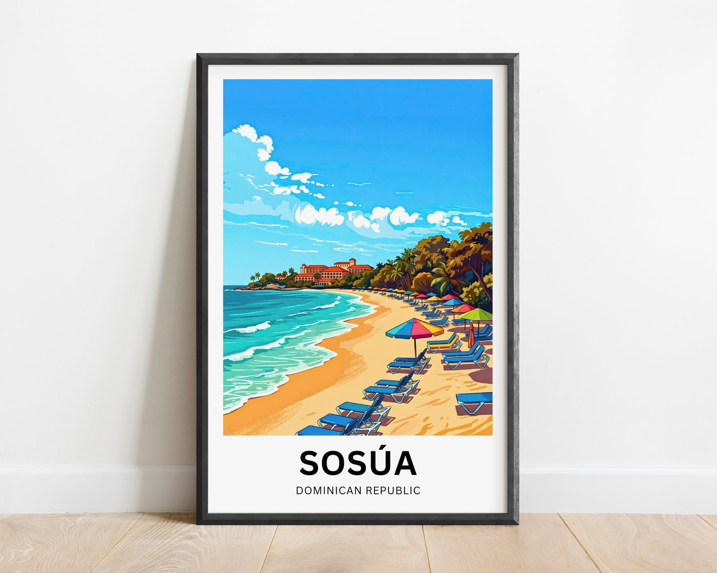 Sosúa Travel Poster - Island Getaway