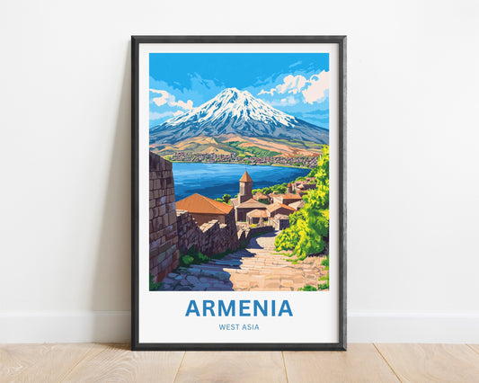 Armenia Travel Poster - Timeless Historical Land