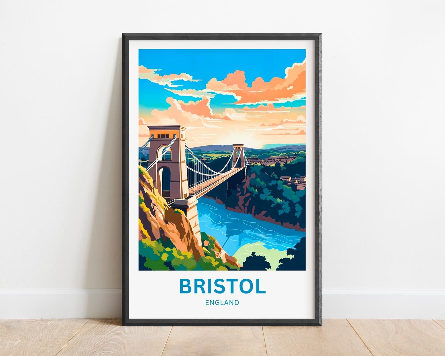 Bristol Travel Poster