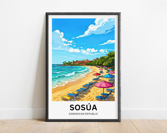 Sosúa Travel Poster - Endless Summer