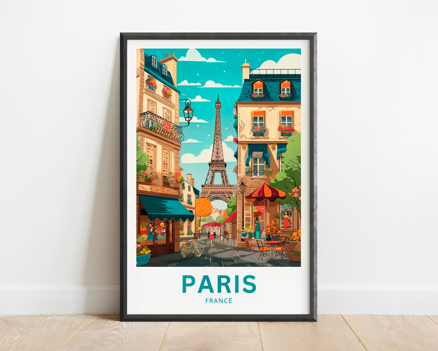 Paris Travel Poster