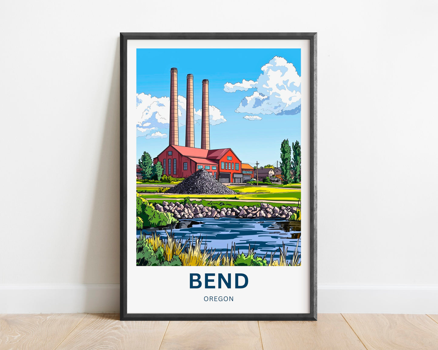 Bend Oregon Travel Poster