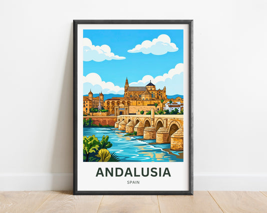 Andalusia Travel Poster