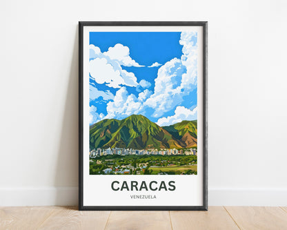 Caracas Travel Poster
