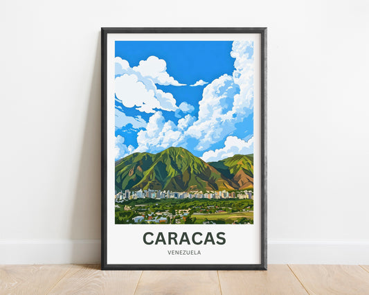 Caracas Travel Poster