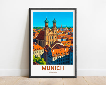 Munich Travel Poster