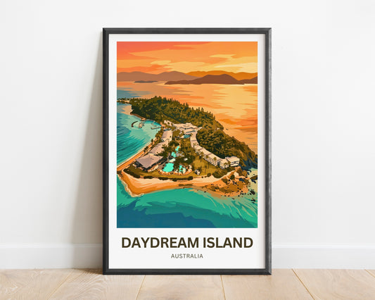 Daydream Island Travel Poster - Australia