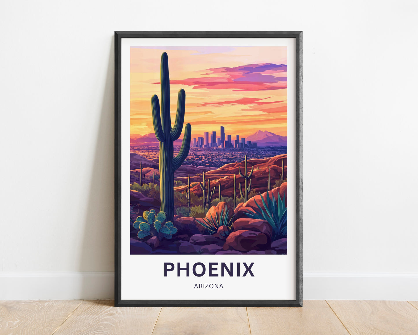 Phoenix Travel Poster - Explore the Valley of the Sun