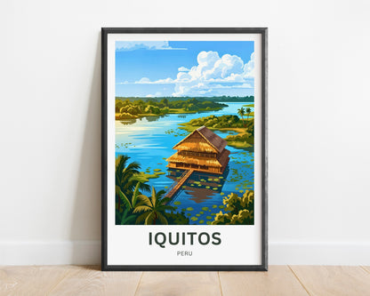 Iquitos Travel Poster - Discovery