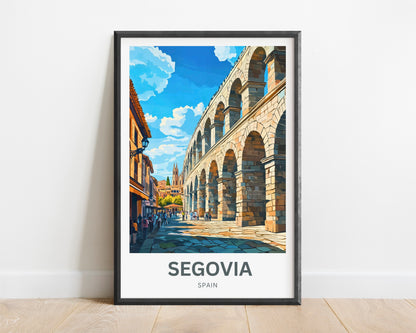 Segovia Travel Poster
