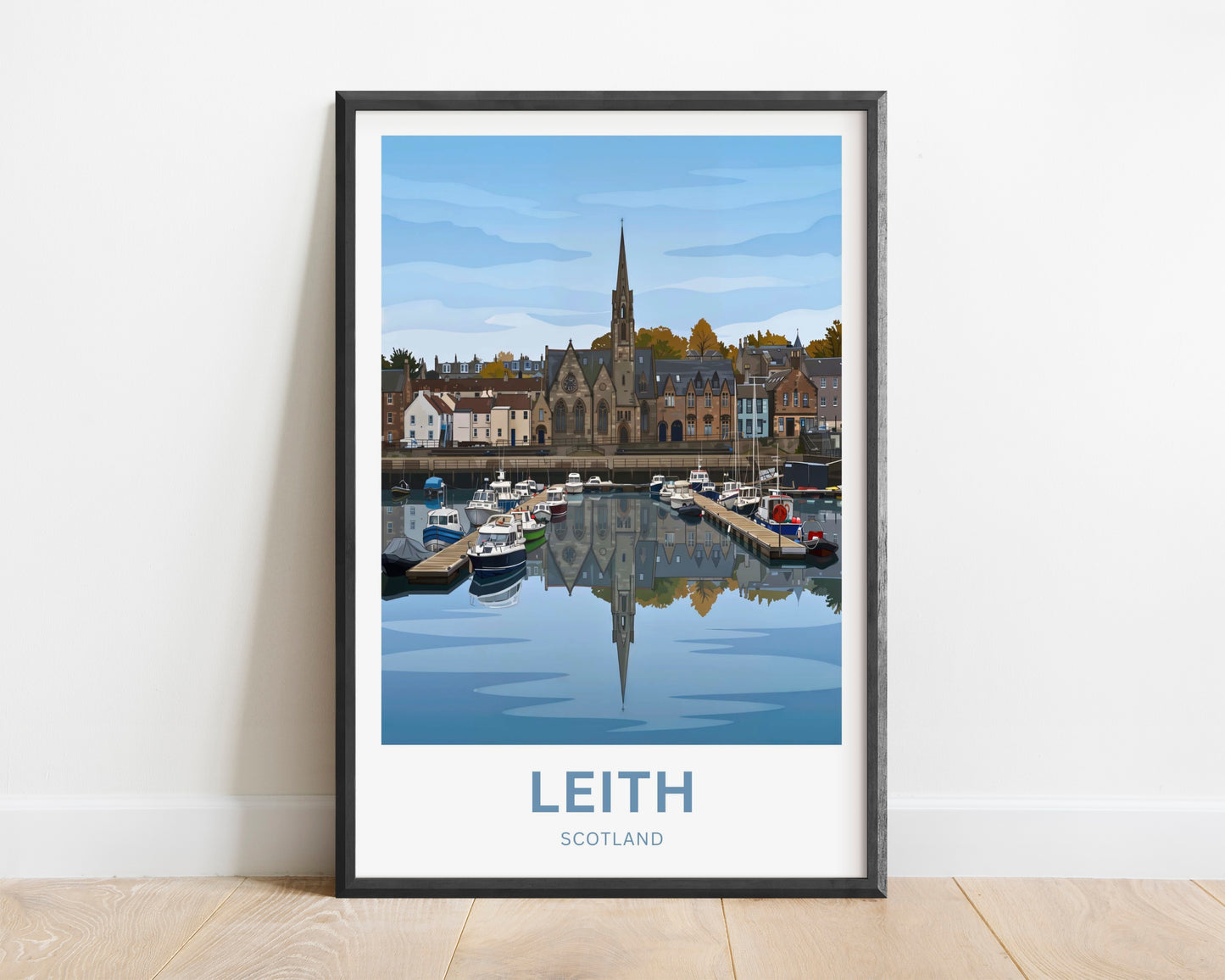 Leith Travel Poster