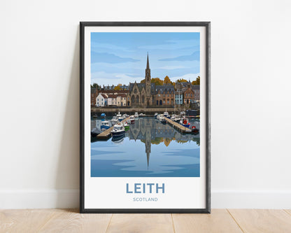 Leith Travel Poster