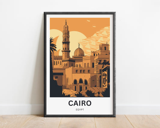 Cairo Travel Poster