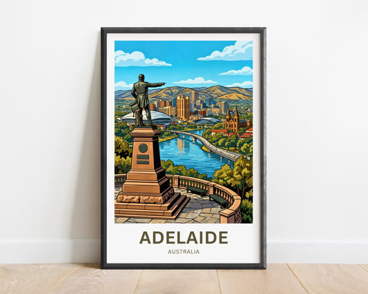 Adelaide Travel Print