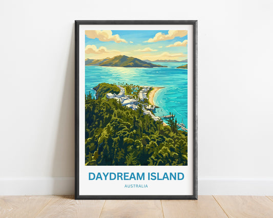 Daydream Island Travel Poster - Tropical Haven