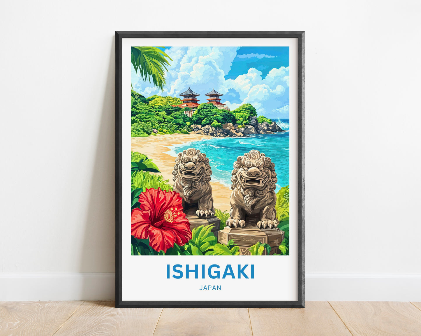 Ishigaki Travel Poster - Island Serenity