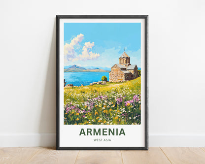 Armenia Travel Poster - Discover Timeless Armenia