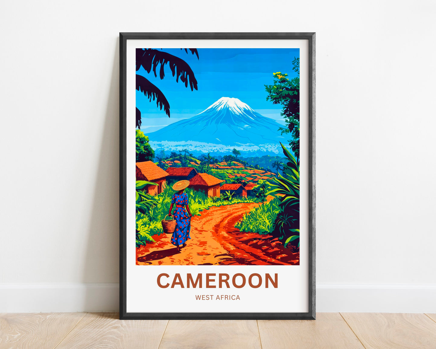 Cameroon Travel Poster