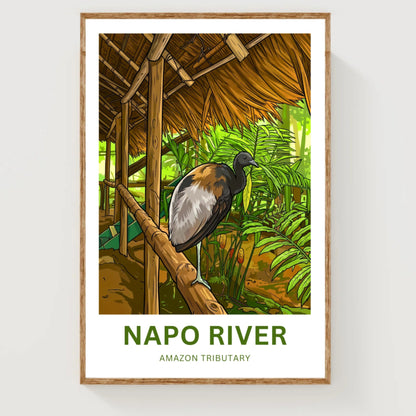 Napo River Travel Poster - Wild Nature